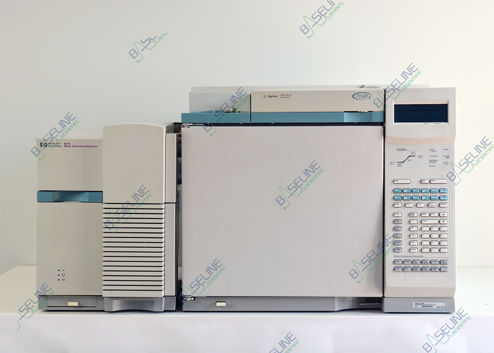 Agilent 6890 GC with 5973A MSD Performance Turbo Pump image 0
