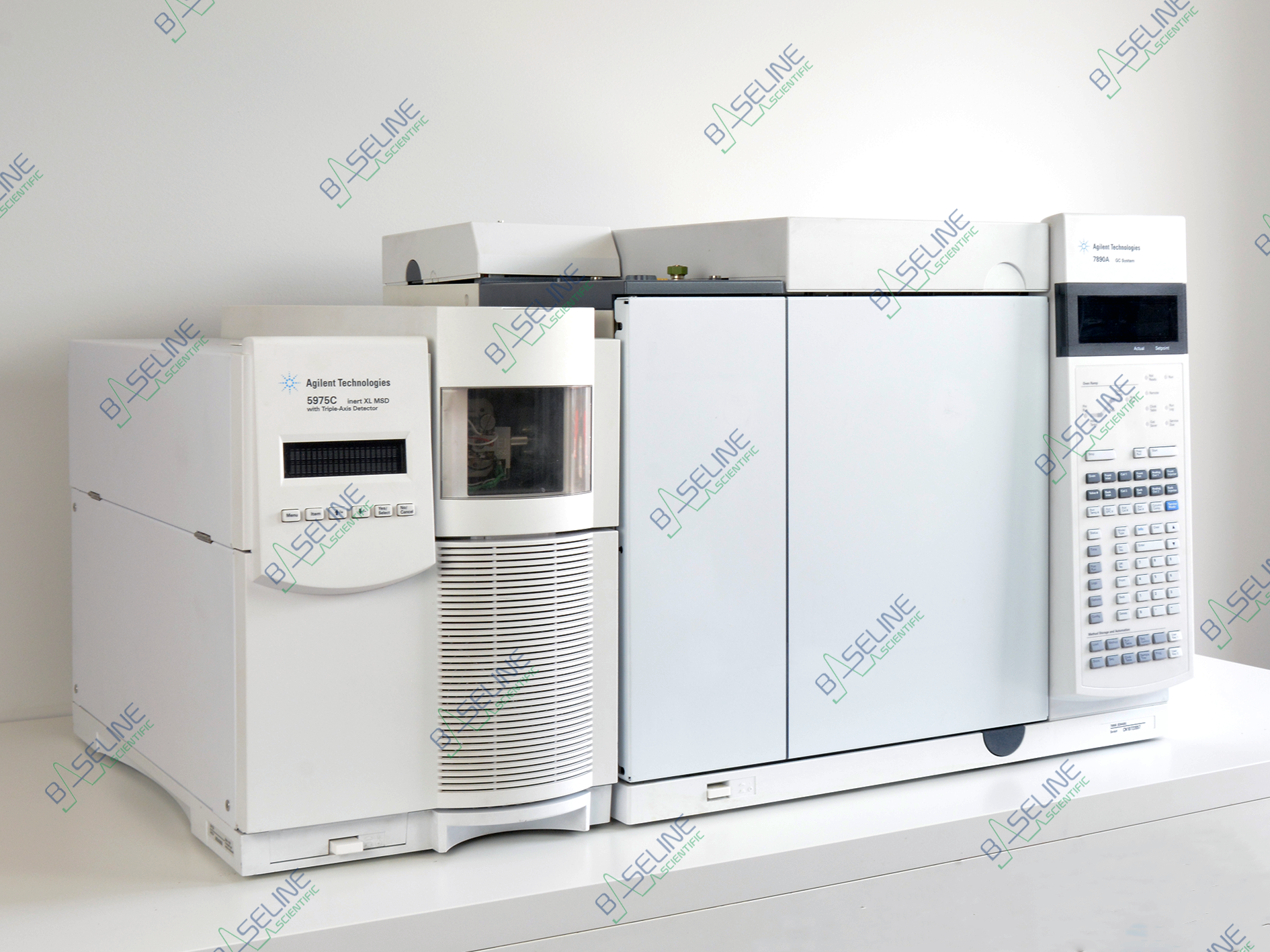 Agilent 7890A 5975C Diffusion Pump GCMS System image 1