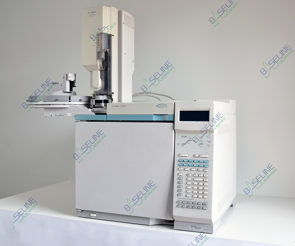 Agilent 6890 GC with PP SSL TCD FID and 7683 Series Autosampler Two Injection Tower image 2