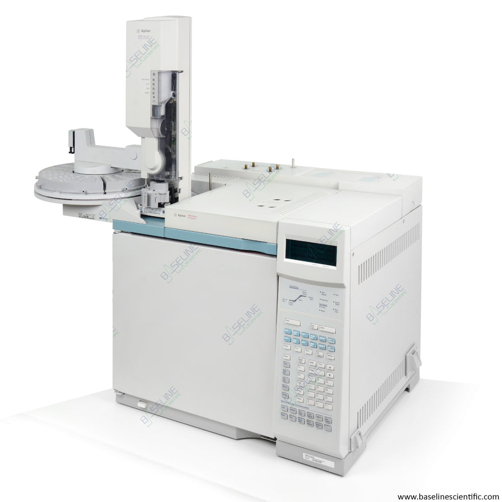 Agilent 6890 GC with Single SSL, FPD and 7683 Series Autosampler image 0