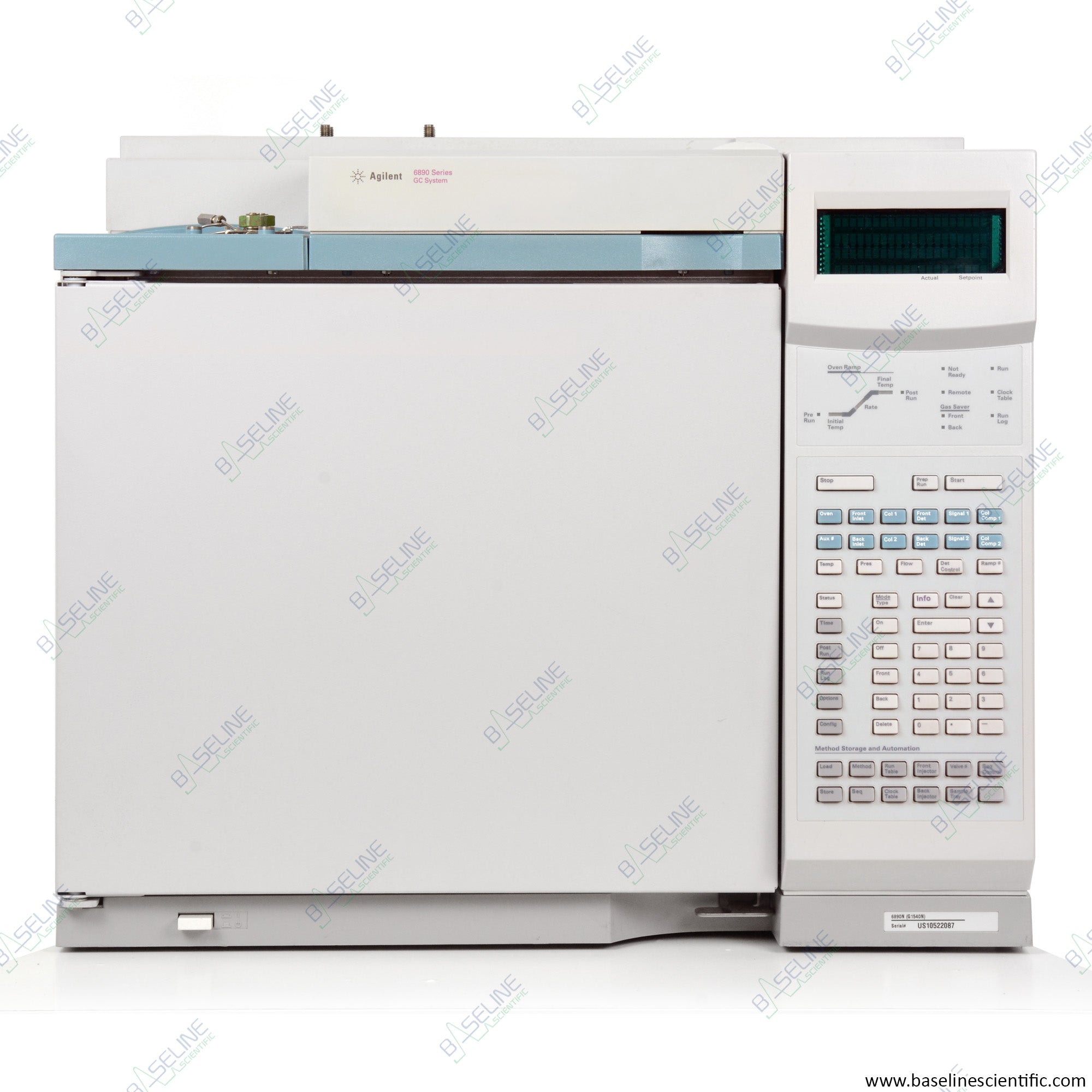 Agilent 6890 GC with Single PP Purged/Packed Inlet & Single TCD image 1
