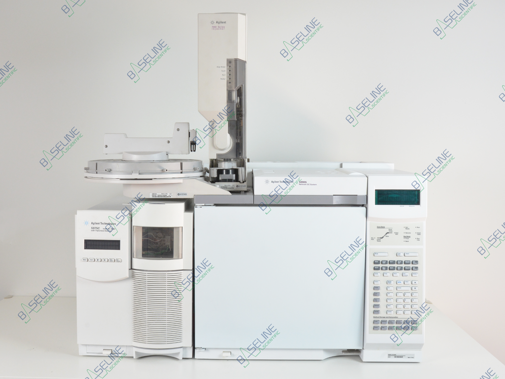Agilent 6890N GC & 5975C Turbo Pump & 7683 Autosampler image 0