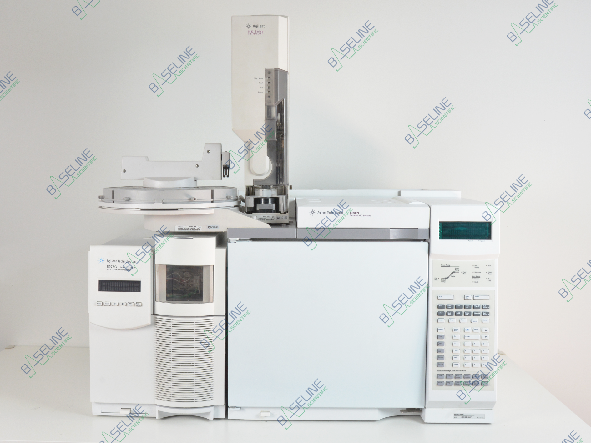 Agilent 6890N GC & 5975C Turbo Pump & 7683 Autosampler image 0