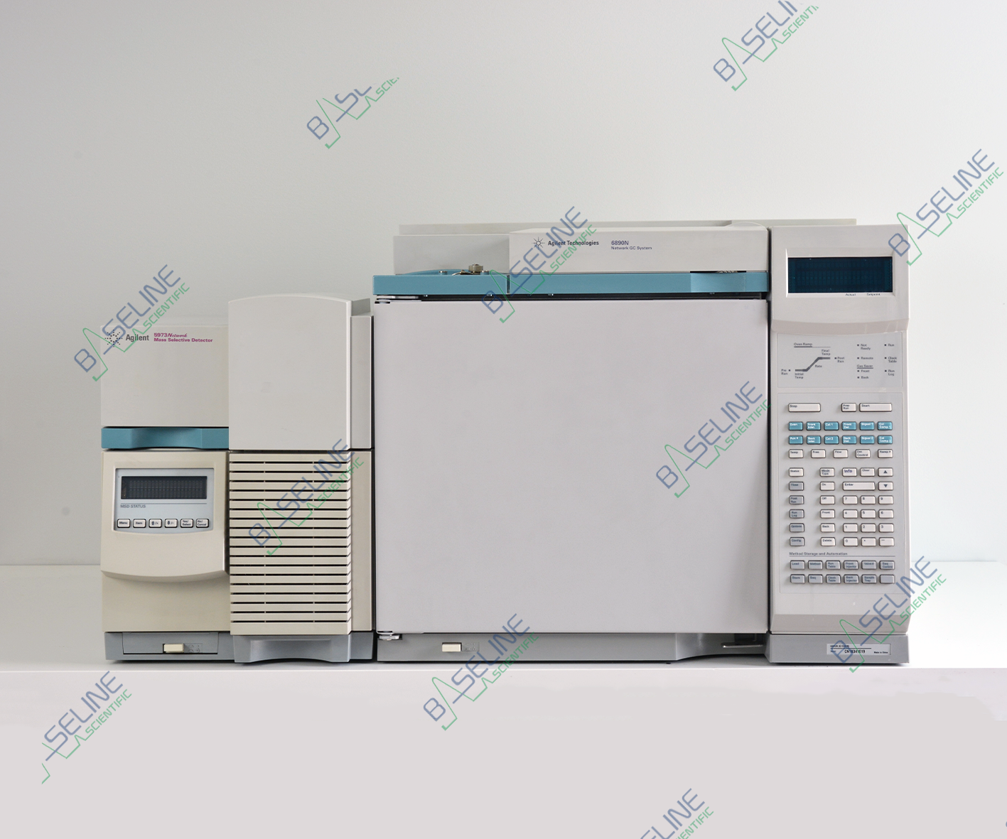 Agilent 6890N GC with 5973N MSD Diffusion Pump image 2