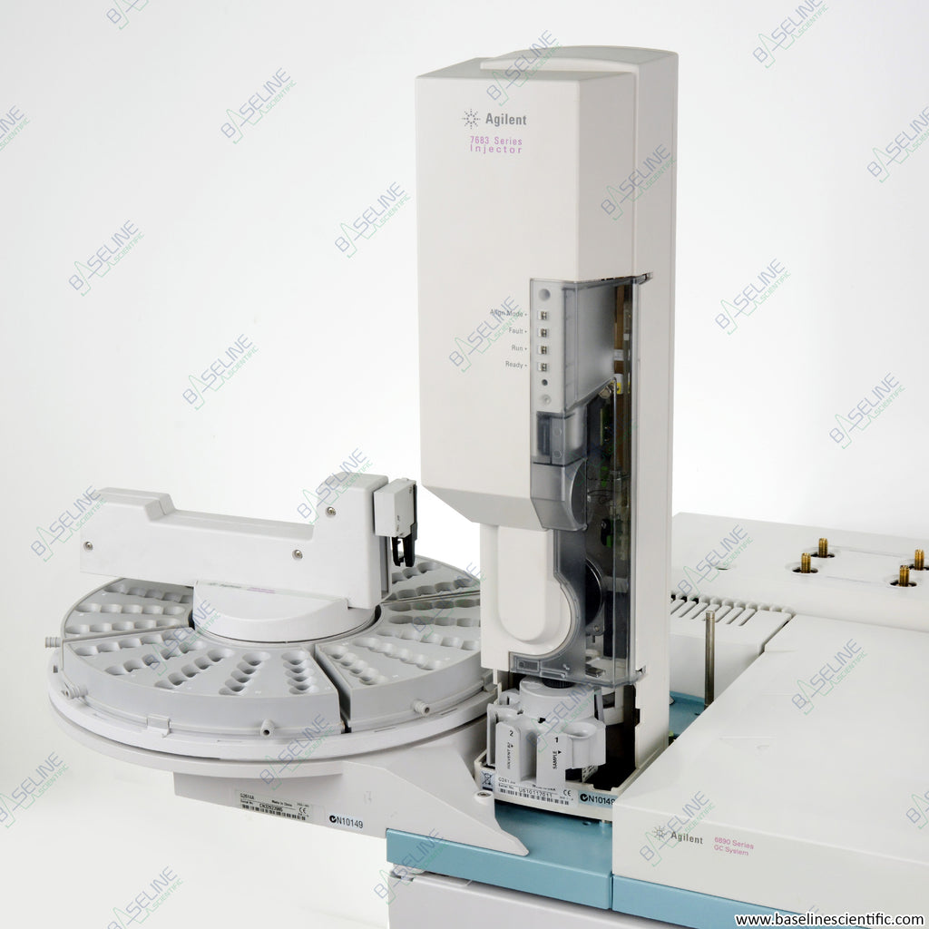 Agilent 6890 GC with Single SSL, FPD and 7683 Series Autosampler image 2