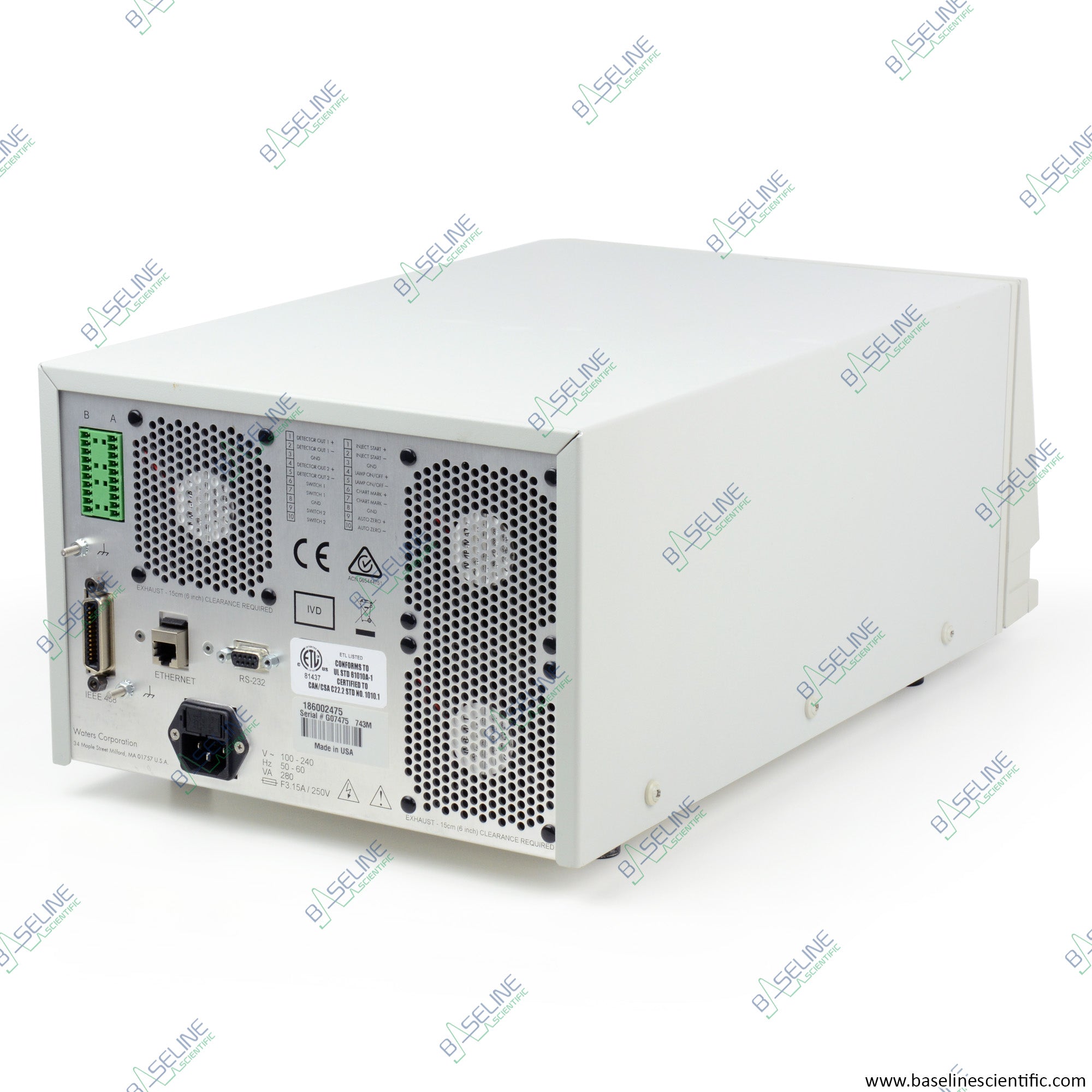 Waters 2475 Multi Fluorescence Detector with ONE YEAR WARRANTY image 3
