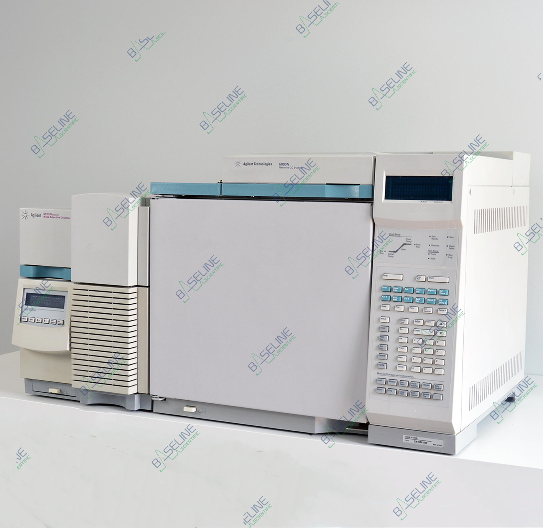 Agilent 6890N GC with 5973N MSD Diffusion Pump image 1