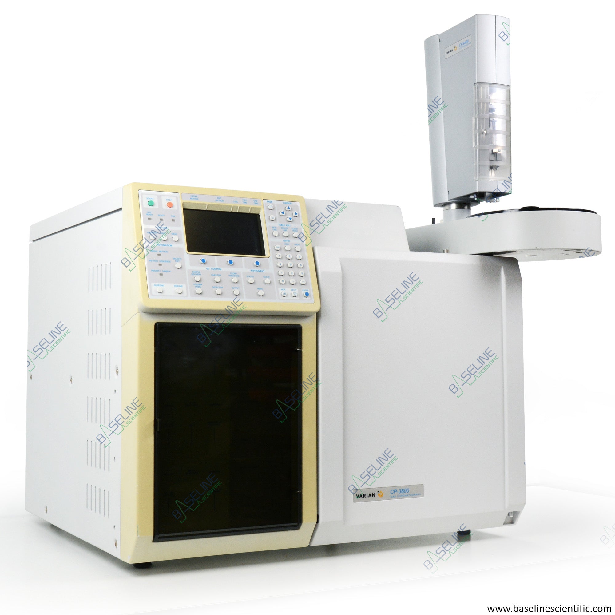 Varian CP-3800 GC with Dual SSL and FID and CP-8400 Autosampler image 0