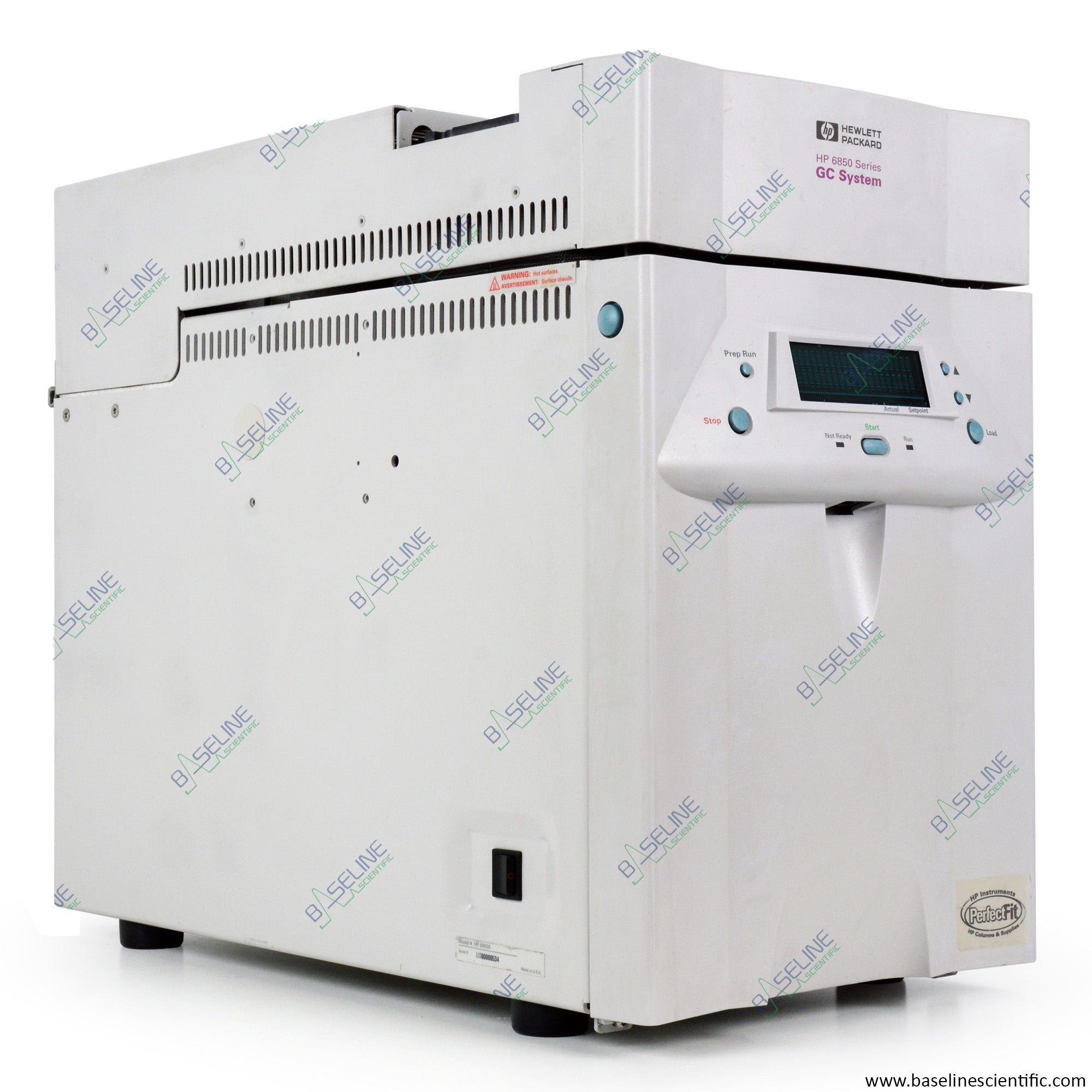 HP 6850A Gas Chromatograph with FID and SSL Inlet image 0