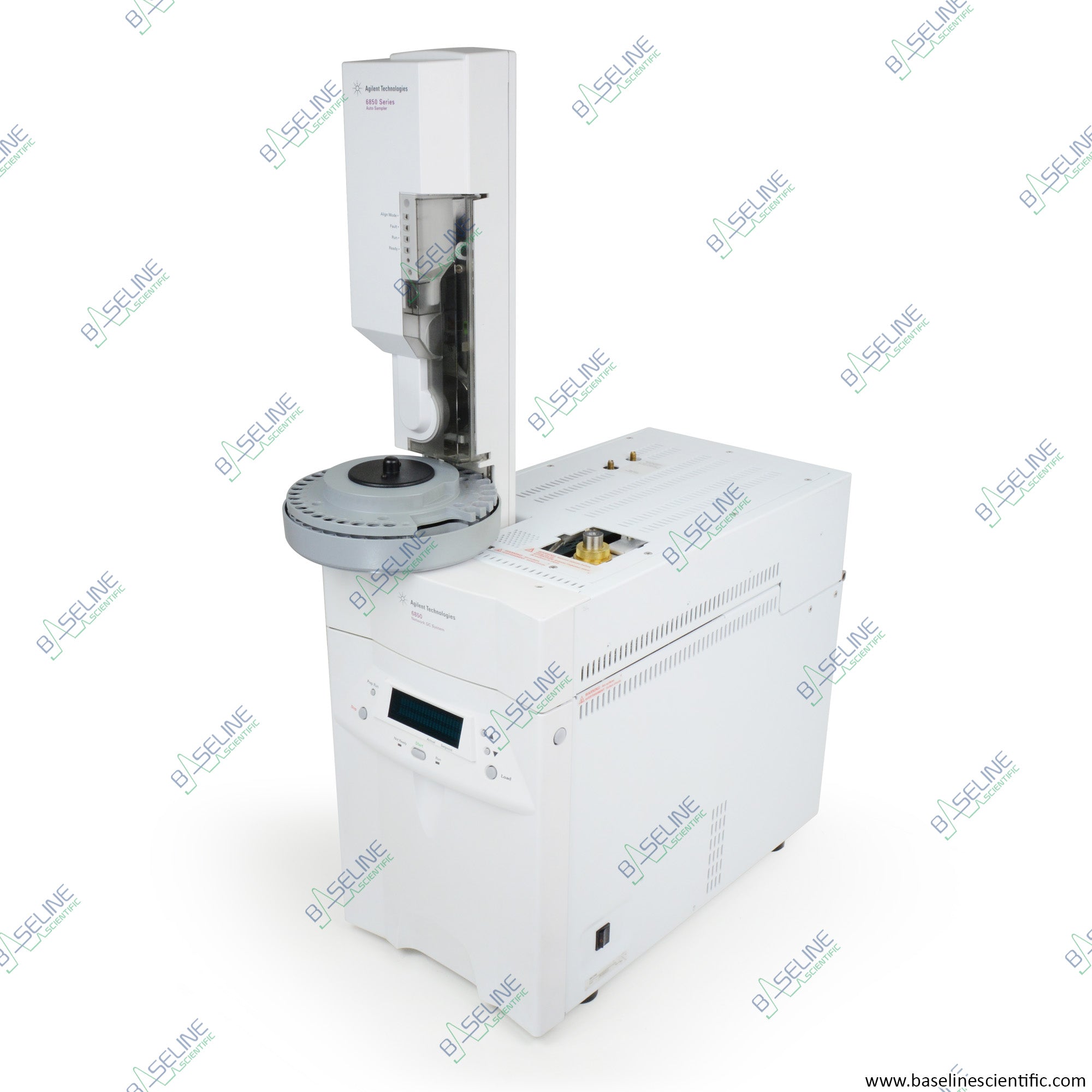 Agilent 6850 Series G2630A Network GC with FID and SSL Inlet and G2280A Autosampler image 1