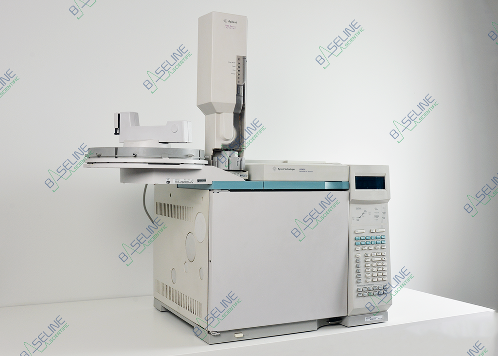 Agilent 6890N GC with Single SSL, FPD and 7683 Series Autosampler image 1