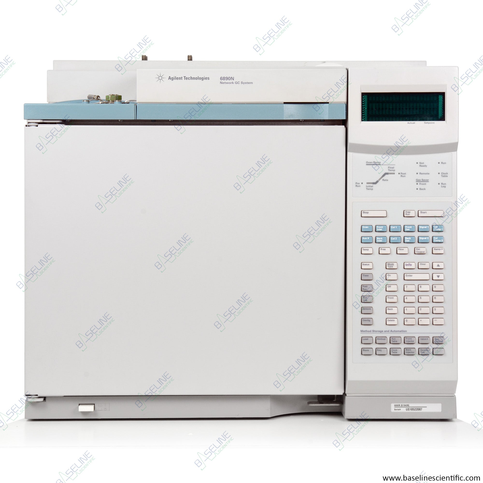 Agilent 6890N GC with Dual SSL inlet and Dual FID image 0