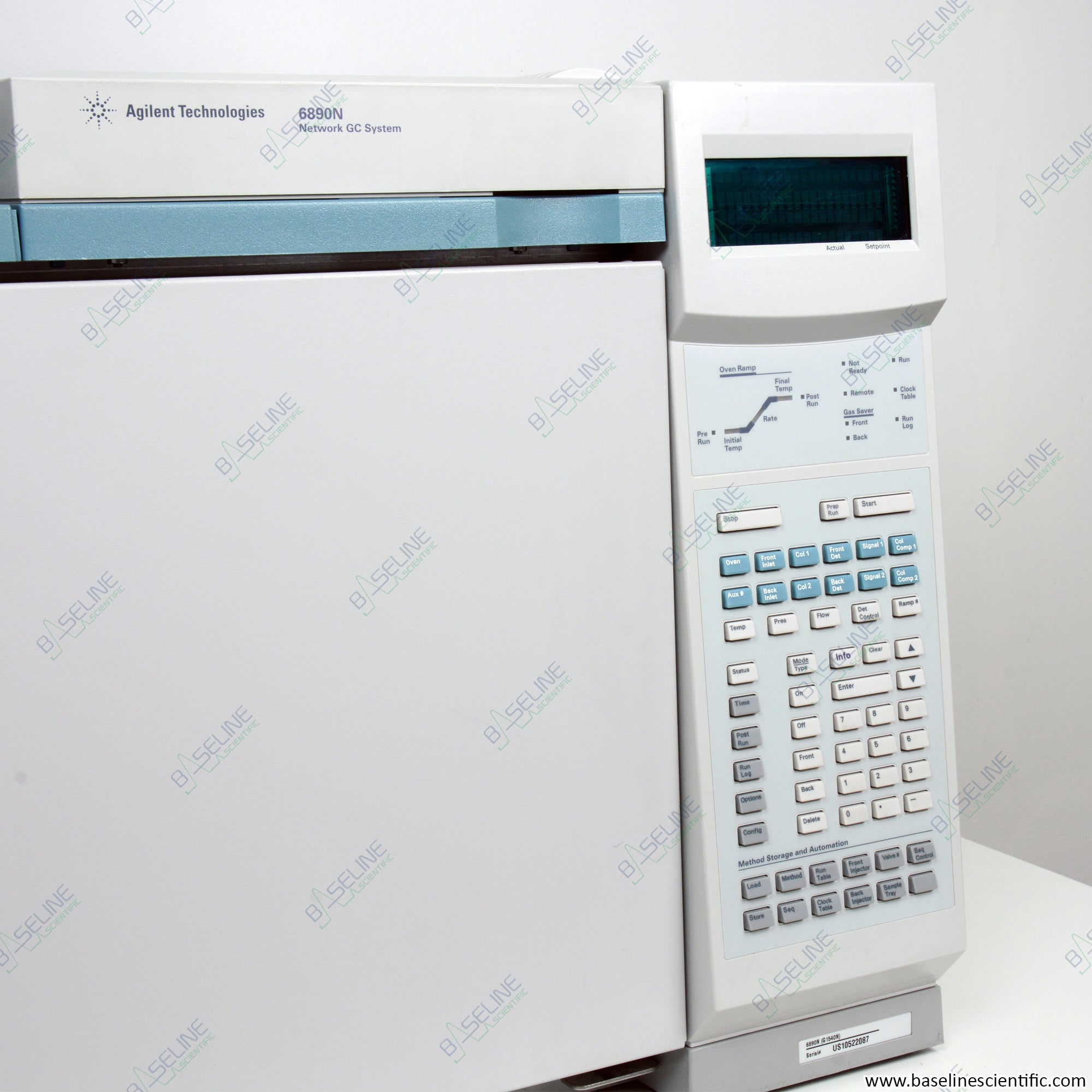 Agilent 6890N GC with 5973N MSD Diffusion Pump and 7683 Autosampler image 3